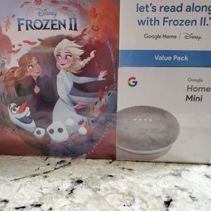 Frozen II read along with google home mini